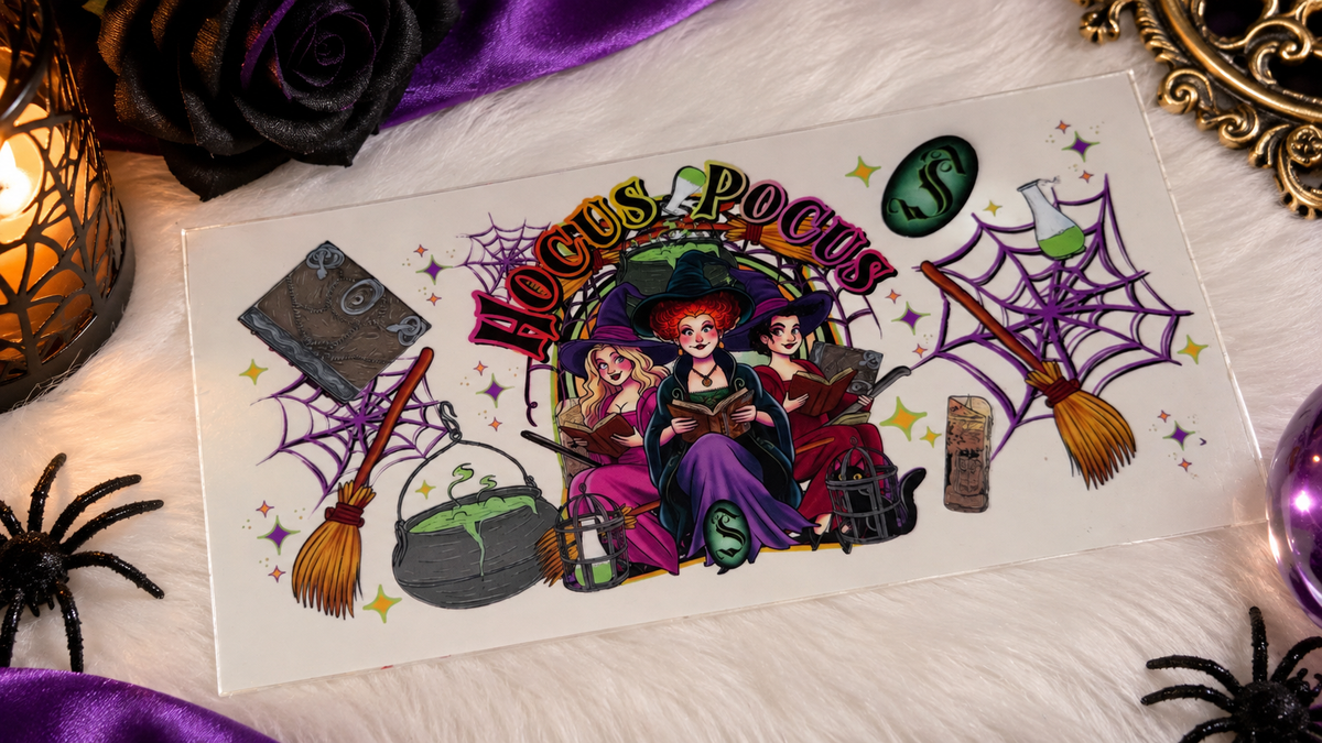 🎃✨ UV DTF spécial Halloween ✨🎃 16 oz