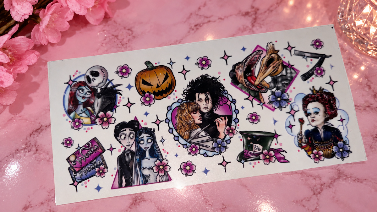 🎃✨ UV DTF spécial Halloween ! #2 16oz