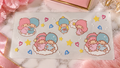 💕 Planche UV DTF – Little Twin Stars Kawaii 💕 16oz