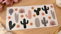 🌵 Sticker UV DTF – Collection Cactus & Fleurs 🌸 16oz