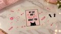 🐾 UV DTF spécial amoureux des chats ! 🐾💗 16oz