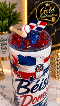 🇩🇴⚾ LE VERRE PERSONNALISÉ QUI CÉLÈBRE LA RÉPUBLIQUE DOMINICAINE ! ⚾🇩🇴 20oz