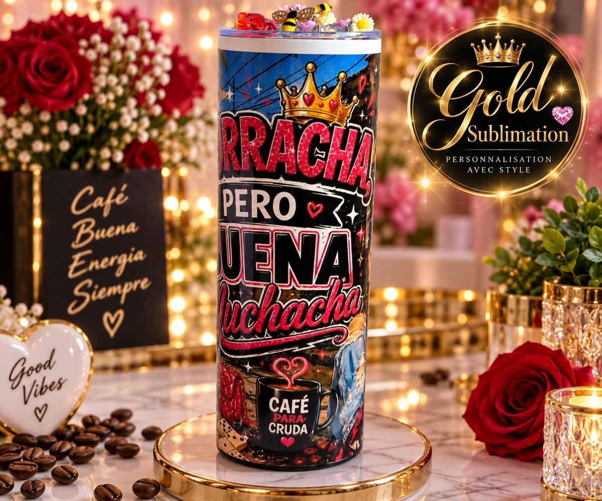 ✨ Verre personnalisé Gold Sublimation ✨ 20oz