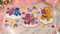 🌈💖 Planche UV DTF – Bisounours Kawaii & Love 💖🌈 16oz