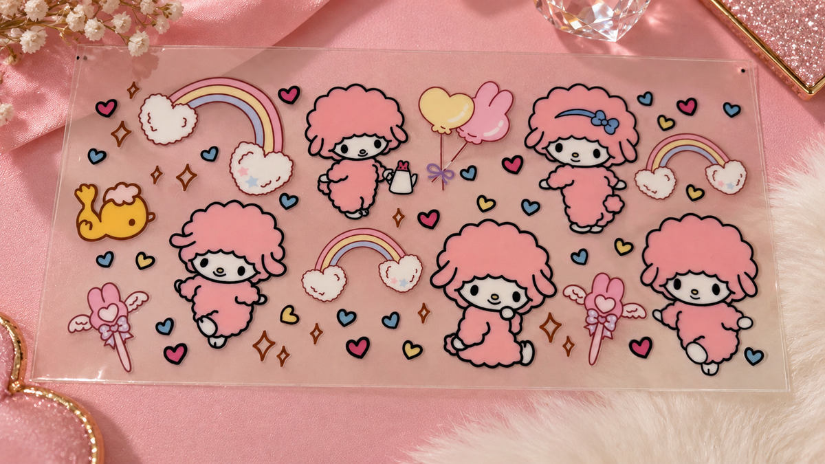 ✨ UV DTF – Collection Cute & Girly ✨ 16oz