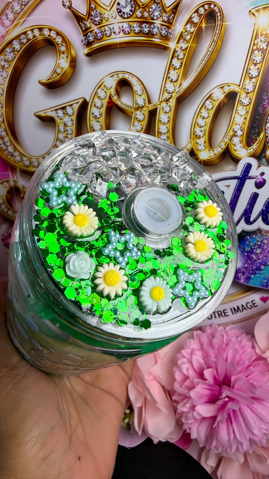 ✨ Snow Glob personnalisé Peter Pan – Création unique ✨